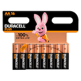 Artikelbild 1 für DURACELL Batterien PLUS Alkali-Mangan Mignon AA 1,5 V, 16 St., Artikelnummer 561284