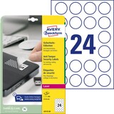 Artikelbild 1 für AVERY Zweckform Sicherheitsetiketten L6112-20 weiß 40,0 x 40,0 mm, 20 Blatt, Artikelnummer 896894