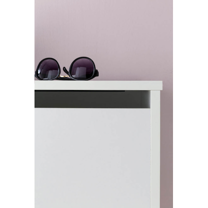 Artikelbild 13 für WOHNLING Schminktisch rechteckig Melamin, Spanplatte weiß 60,0 x 40,0 x 81,0/120,0 cm, 1 St., Artikelnummer 907354