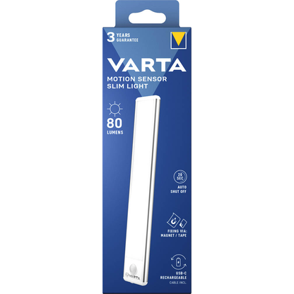 Artikelbild 4 für VARTA Linear LED Mobile LED Akku-LED-Lampe mit Bewegungsmelder weiß 24,0 cm, 80 lm, 1 St., Artikelnummer 504157