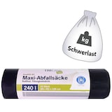 Artikelbild 1 für TRILine® Schwerlastsäcke 240,0 l schwarz 60,0 µm, 10 St., Artikelnummer 274043
