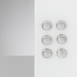 Artikelbild 1 für Zeller Magnete silber, Metall Ø 2,7 cm, 6 St., Artikelnummer 363218