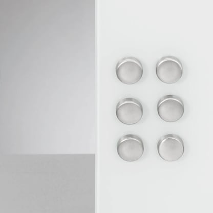 Artikelbild für Zeller Magnete silber, Metall Ø 2,7 cm, 6 St., Artikelnummer 363218