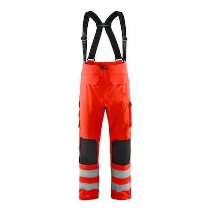 Artikelbild für BLAKLÄDER® unisex Warnschutz-Latzhose 1302 rot Größe 4XL, Artikelnummer 721694