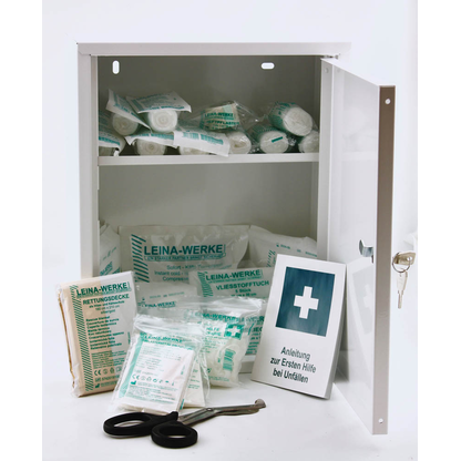 Artikelbild für LEINA-WERKE Medizinschrank Medisan A DIN 13169 weiß, Artikelnummer 566481