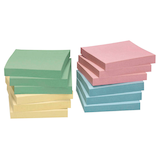 Artikelbild 1 für inFO Recycling Haftnotizen 5654-88BOX farbsortiert, 12 Blöcke, Artikelnummer 883379