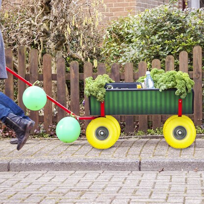 Artikelbild 6 für relaxdays Sackkarrenräder luftbereift schwarz Stahl Felgen, Achse 2,5 cm, Artikelnummer 452104
