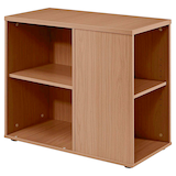 Artikelbild 1 für HAMMERBACHER 1630 Standcontainer nussbaum 40,0 x 80,0 x 72,0 cm, Artikelnummer 860698
