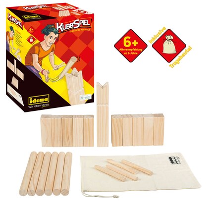 Artikelbild für Idena Kubb Wurfspiel, 1 St., Artikelnummer 715124