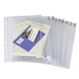 Artikelbild 1 für FolderSys Dokumententaschen 19x30,5 cm glasklar glatt 0,15 mm, 10 St., Artikelnummer 918169