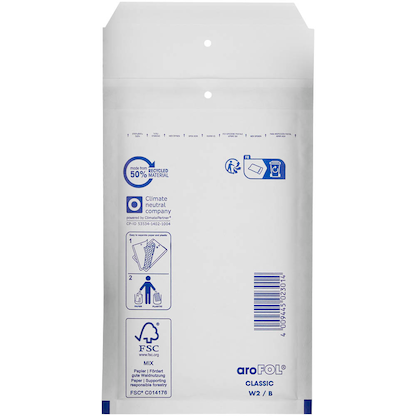 Artikelbild 5 für aroFOL® CLASSIC Luftpolstertaschen-Set weiß, 100 St., Artikelnummer 224865