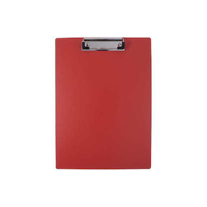 Artikelbild 2 für FolderSys Klemmbrett 80001-80 DIN A4 rot Kunststoff, 1 St., Artikelnummer 812529