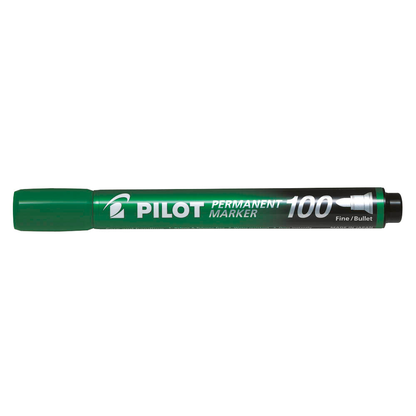 Artikelbild für PILOT 100 Permanentmarker grün 1,0 mm, 1 St., Artikelnummer 363061
