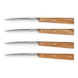 Artikelbild 1 für OPINEL Kochmesser Bon Appetit silber, braun glatt, 4 St., Artikelnummer 259253