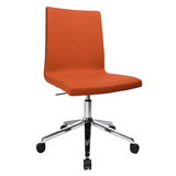 Artikelbild 1 für Topstar Besucherstuhl Cube EA390 L54 orange Stoff, 1 St., Artikelnummer 356784