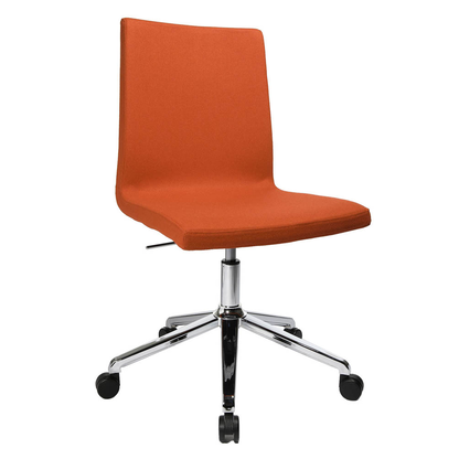 Artikelbild für Topstar Besucherstuhl Cube EA390 L54 orange Stoff, 1 St., Artikelnummer 356784