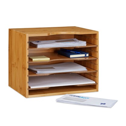 Artikelbild für relaxdays Briefständer braun, Artikelnummer 392714