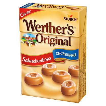 Artikelbild für Werther’s® Original Sahnebonbons zuckerfrei Bonbons 12 St./ 42,0 g, Artikelnummer 954870
