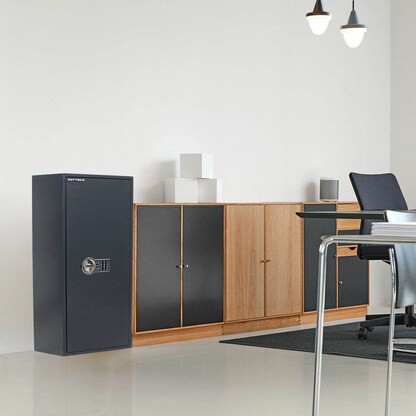 Artikelbild 3 für ROTTNER Möbeltresor PowerSafe 1000 IT EL Sicherheitsstufe S2 nach EN14450 anthrazit 44,5 x 40,0 x 100,0 cm, Artikelnummer 550766