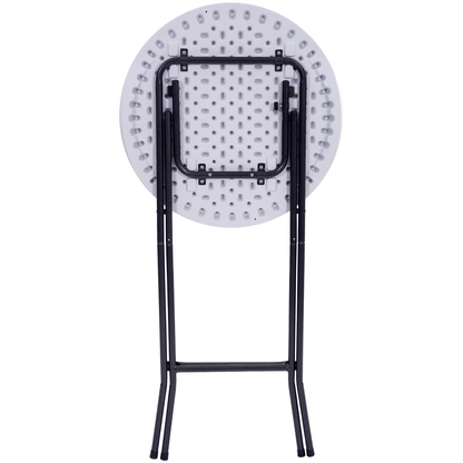 Artikelbild 3 für Garden Pleasure MUFARO Stehtisch rund Kunststoff weiß 60,0 x 60,0 x 107,0 cm, 1 St., Artikelnummer 544249