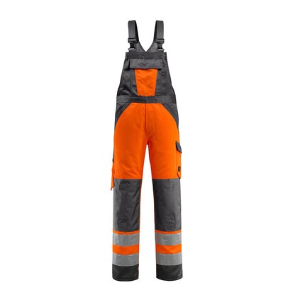 Artikelbild für MASCOT® unisex Warnschutz-Latzhose Gosford orange, dunkelanthrazit Größe 68, Artikelnummer 769740