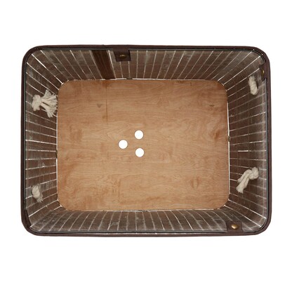 Artikelbild 5 für relaxdays Wäschekorb braun, 1 St., Artikelnummer 393104