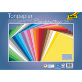 Artikelbild 1 für folia Tonpapier Sonderedition 25 farbsortiert 130 g/qm 25 Bogen, Artikelnummer 479073