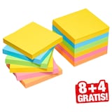 Artikelbild 1 für 8 + 4 GRATIS: Post-it® Super Sticky Carnival Haftnotizen extrastark farbsortiert, 8 Blöcke + GRATIS 4 Blöcke, Artikelnummer 620437