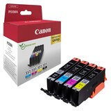 Artikelbild 1 für Canon CLI-551 BK/C/M/Y schwarz, cyan, magenta, gelb Druckerpatronen, 4er-Set, Artikelnummer 207437
