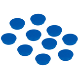 Artikelbild 1 für FRANKEN Haftmagnet Magnete blau, Kunststoff Ø 2,4 x 0,63 cm, 10 St., Artikelnummer 530497