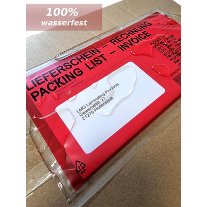 Artikelbild 5 für LMG Lieferscheintaschen Kunststoff DIN lang 1.000 St., Artikelnummer 576209