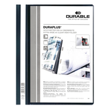 Artikelbild 1 für DURABLE Präsentationshefter DURAPLUS Kunststoff schwarz DIN A4 überbreit, 25 St., Artikelnummer 233866