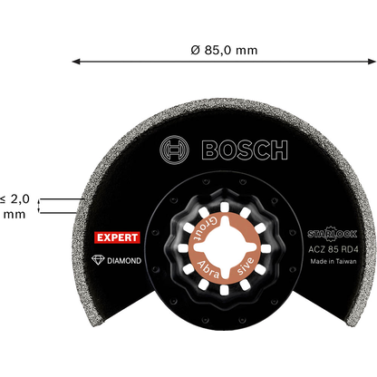 Artikelbild 6 für BOSCH EXPERT ACZ 85 RD4 Diamant-RIFF Segmentsägeblatt 85,0 mm, 1 St., Artikelnummer 773501