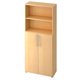 Artikelbild 1 für HAMMERBACHER Regalschrank Inader, V4770/3/3/BM ahorn 80,0 x 34,6 x 188,0 cm, 1 St., Artikelnummer 844631