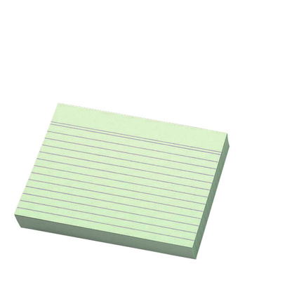 Artikelbild 2 für Karteikarten DIN A7 grün liniert, 100 St., Artikelnummer 432344