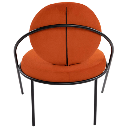 Artikelbild 5 für meet powered by PAPERFLOW Sessel SATURNE rost schwarz Kunstleder 70,0 x 73,0 x 88,0 cm, 2 St., Artikelnummer 230759