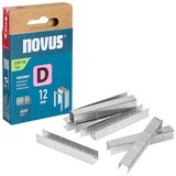Artikelbild 1 für novus Tackerklammern 53F Flachdraht 12 mm, 600 St., Artikelnummer 712222