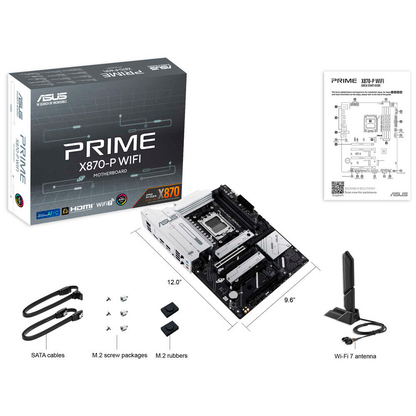 Artikelbild 6 für ASUS Prime X870-P WIFI Mainboard, AM5, ATX, X870, 256 GB, Artikelnummer 685796