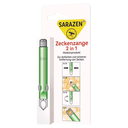 Artikelbild für SARAZEN Zeckenzange, 1 St., Artikelnummer 406258