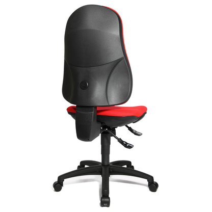 Artikelbild 4 für Topstar Bürostuhl Support SY, 8550 G21 Stoff rot, Gestell schwarz, Artikelnummer 617656