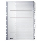 Artikelbild 1 für LEITZ Ordnerregister DIN A4 Vollformat 1-20 grau 20-teilig, 1 Satz, Artikelnummer 599062