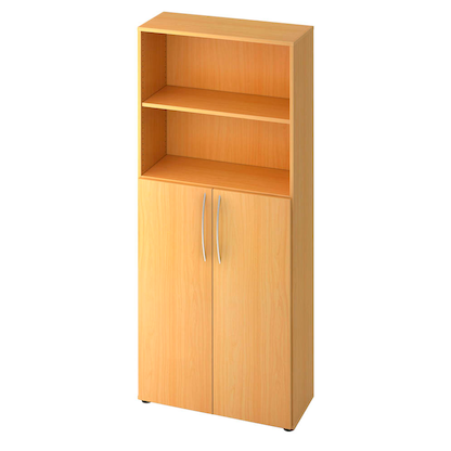 Artikelbild für HAMMERBACHER Regalschrank Altus, V4770/6/6/BM buche 80,0 x 34,6 x 188,0 cm, 1 St., Artikelnummer 212126