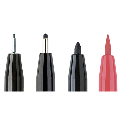 Artikelbild 3 für FABER-CASTELL Pitt Artist Pen Handlettering-Set farbsortiert, 1 St., Artikelnummer 746402