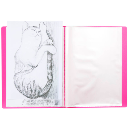 Artikelbild 3 für PAGNA School Sichtbuch DIN A4, 20 Hüllen dunkelrosa, 1 St., Artikelnummer 609261