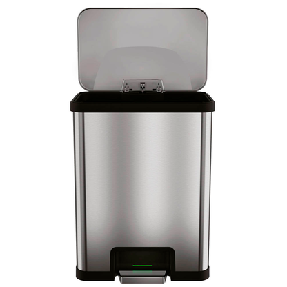 Artikelbild 2 für Echtwerk Powerstep Mülleimer 38,0 l edelstahl, schwarz, 1 St., Artikelnummer 639058