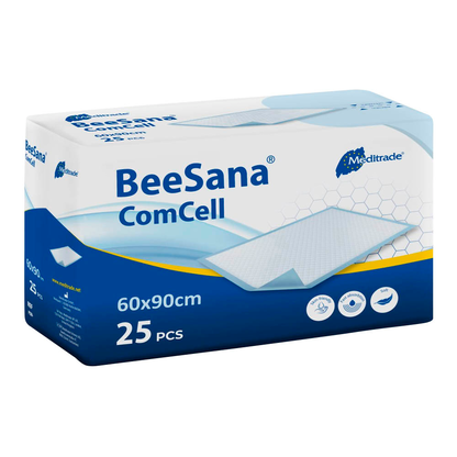 Artikelbild 2 für Meditrade® Einweg-Betteinlagen BeeSana® ComCell 1-lagig weiß, 25 St., Artikelnummer 565479