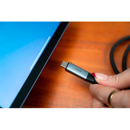 Artikelbild 3 für verbatim Sync & Charge Ladekabel schwarz, Kabellänge: 1,2 m, 100 W, Artikelnummer 737868