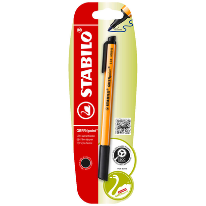 Artikelbild 4 für STABILO GREENpoint Filzstift schwarz, 1 St., Artikelnummer 466557