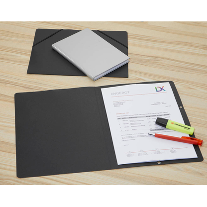 Artikelbild 6 für Exacompta Eckspanner DIN A4 schwarz, 5 St., Artikelnummer 287031