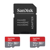 Artikelbild 1 für SanDisk Speicherkarten microSDHC Ultra, 32 GB, 2 St., Artikelnummer 827117